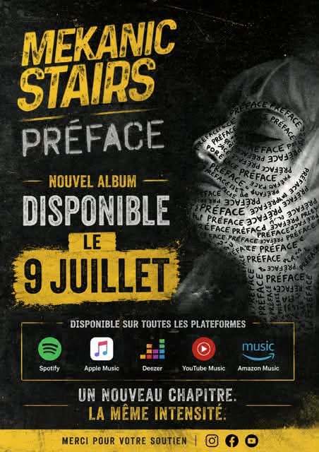 Nouvel Album Préface de Mekanic Stairs
