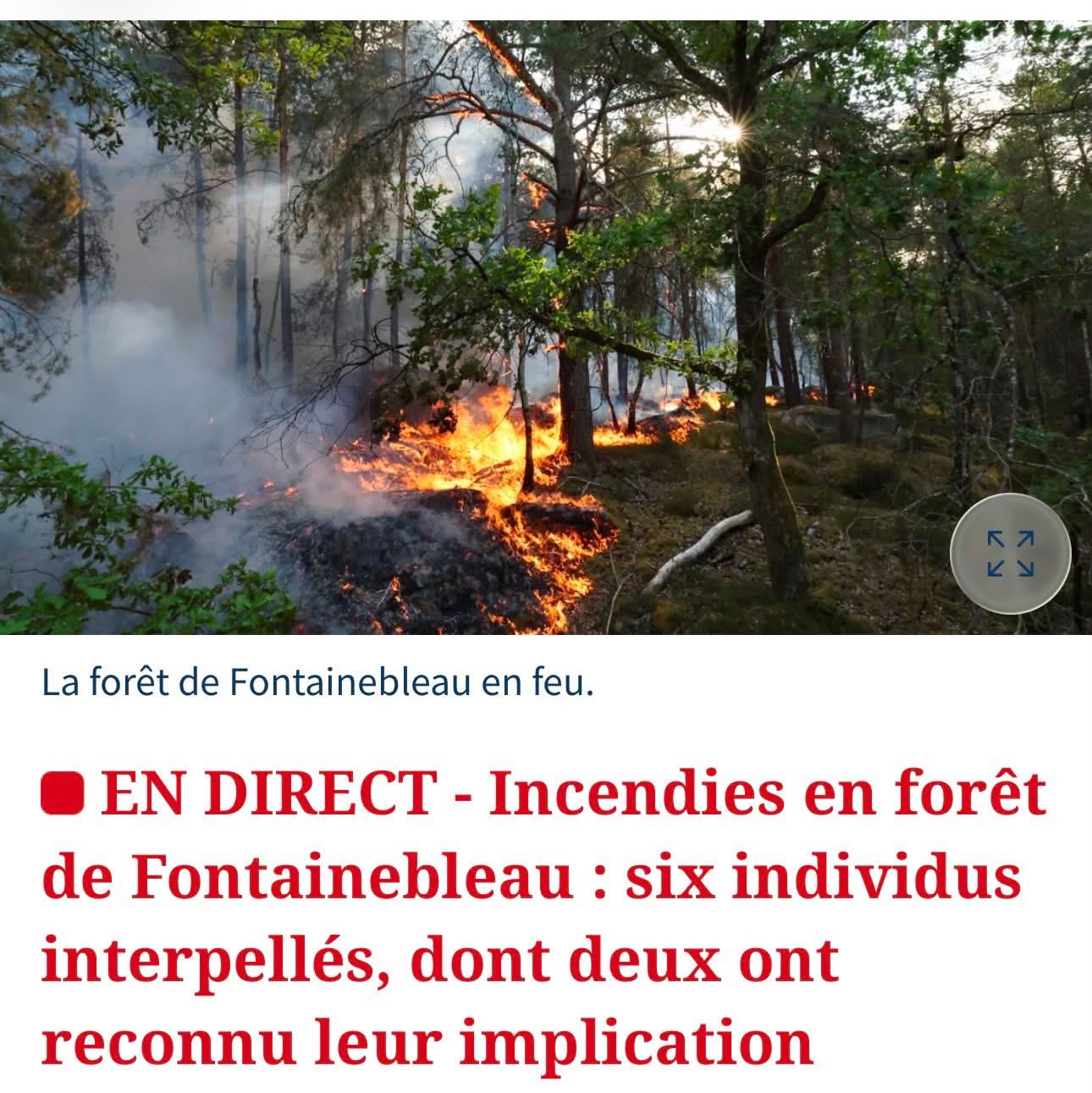 Dernière minute...