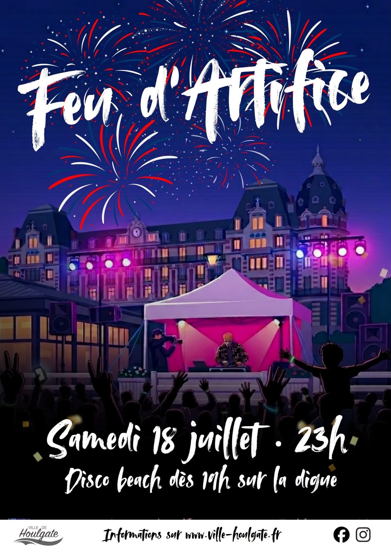 Feu d"Artifice And Discobeach...