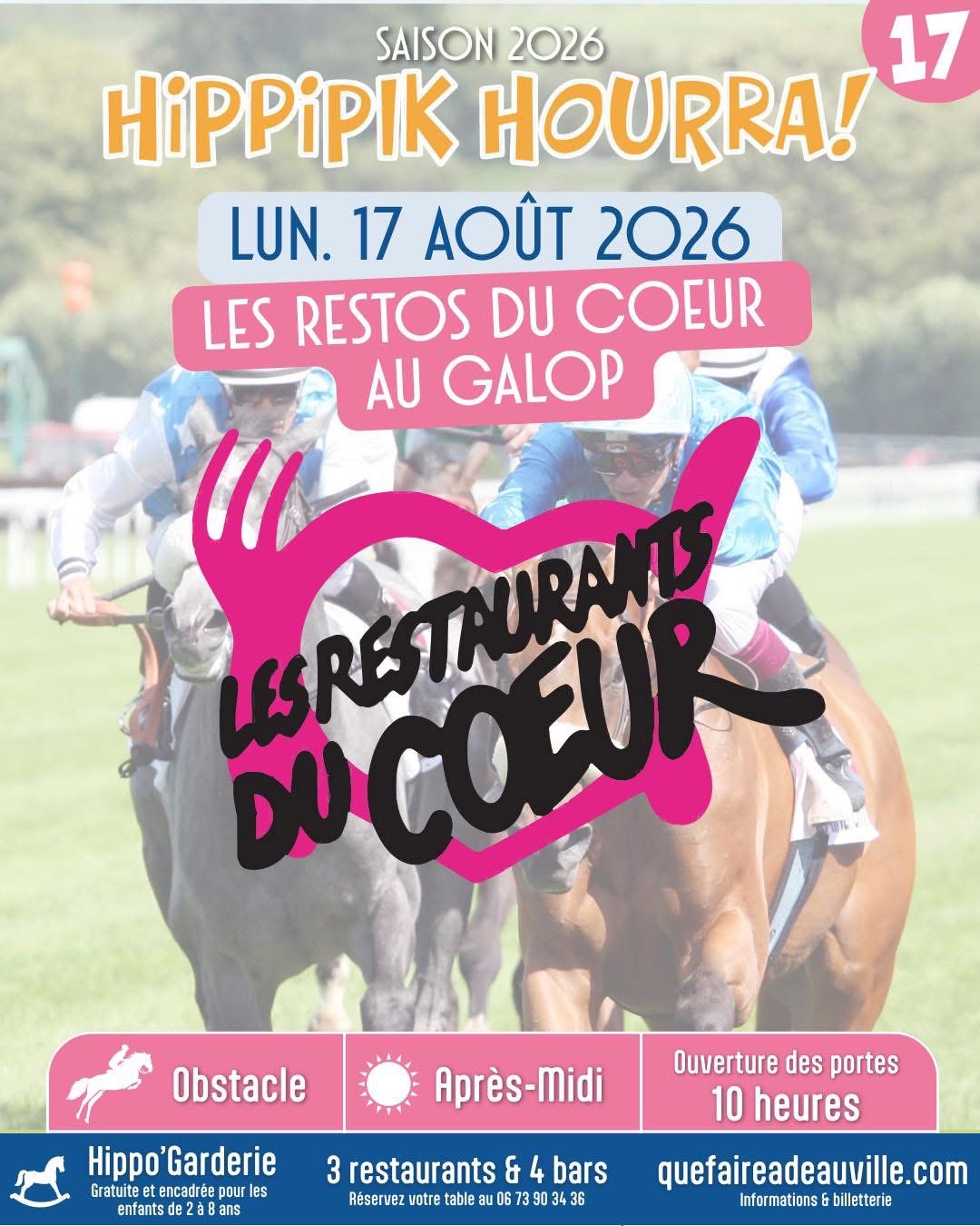 Les Restos du Coreur au galop (Deauville)