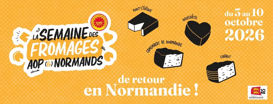 La semaine des Fromages AOP Normands